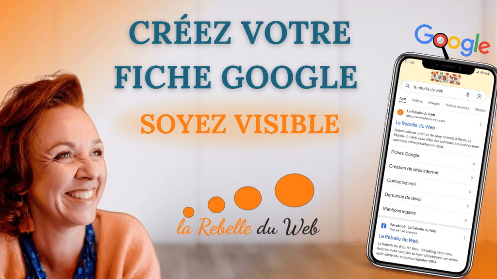 Images de SABINE, la Rebelle du web avec anti créé votre fiche Google. Soyez visible.
