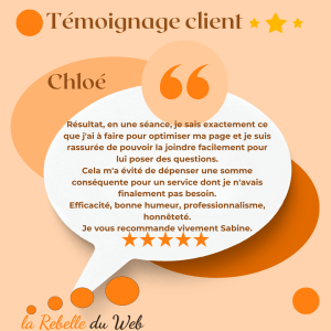 Seconde partie du témoignage de Chloé concernant sa fiche établissement Google
